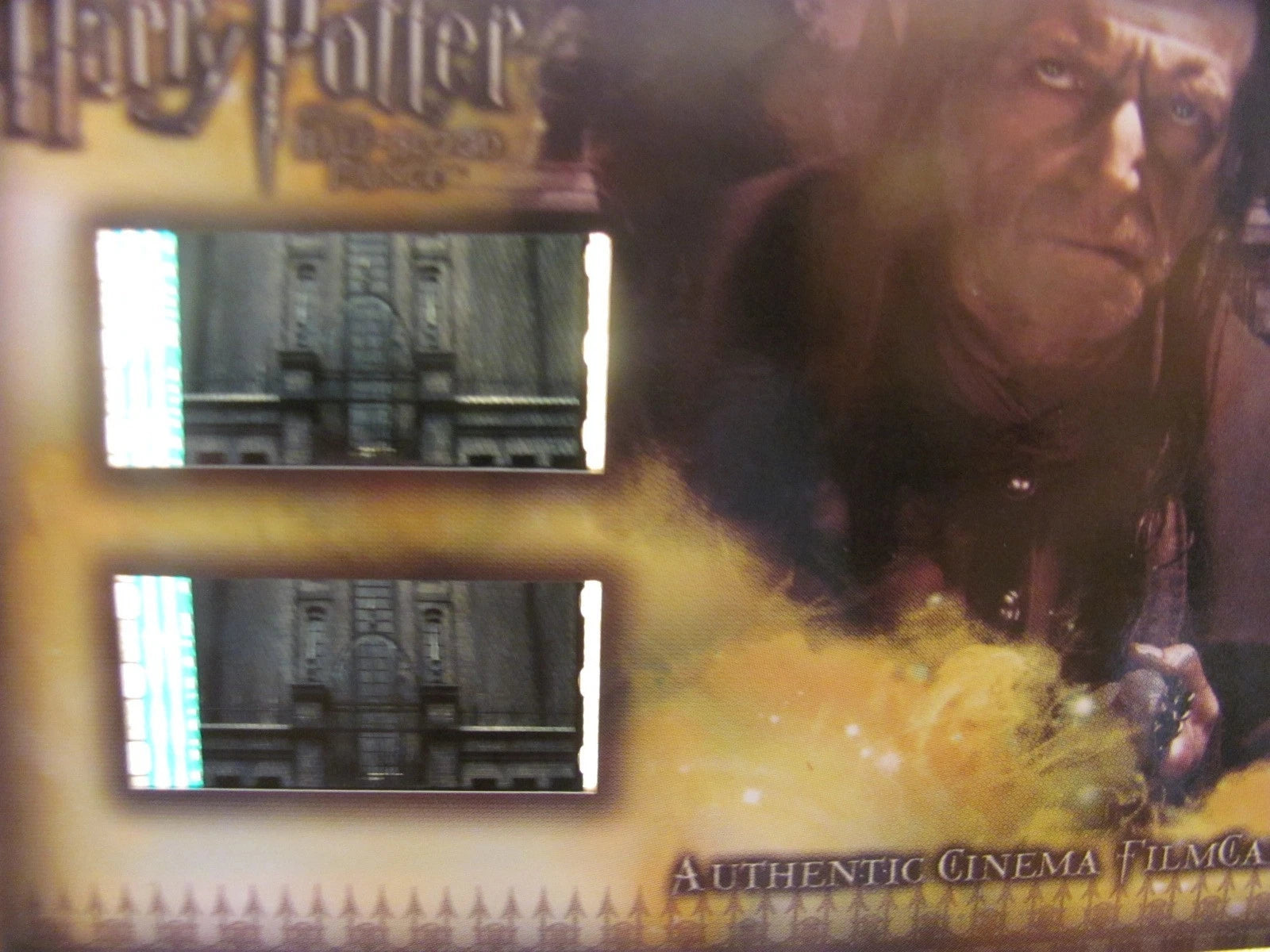 Harry Potter Half-Blood Prince FILM CELL Cinema Card #50/314 / Filch