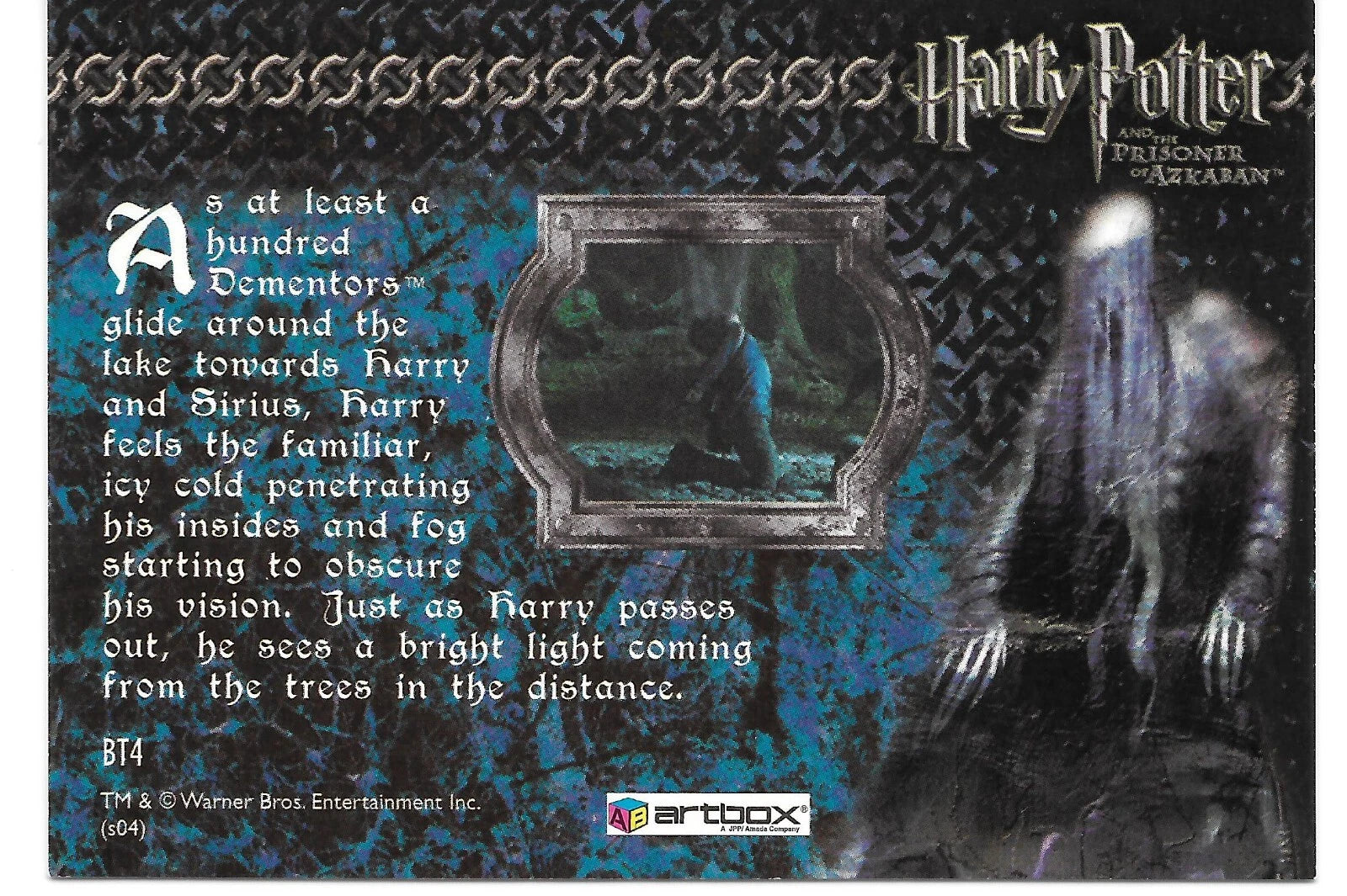 Harry Potter Prisoner of Azkaban Update FOIL Box topper BT4 Disquieting Guests