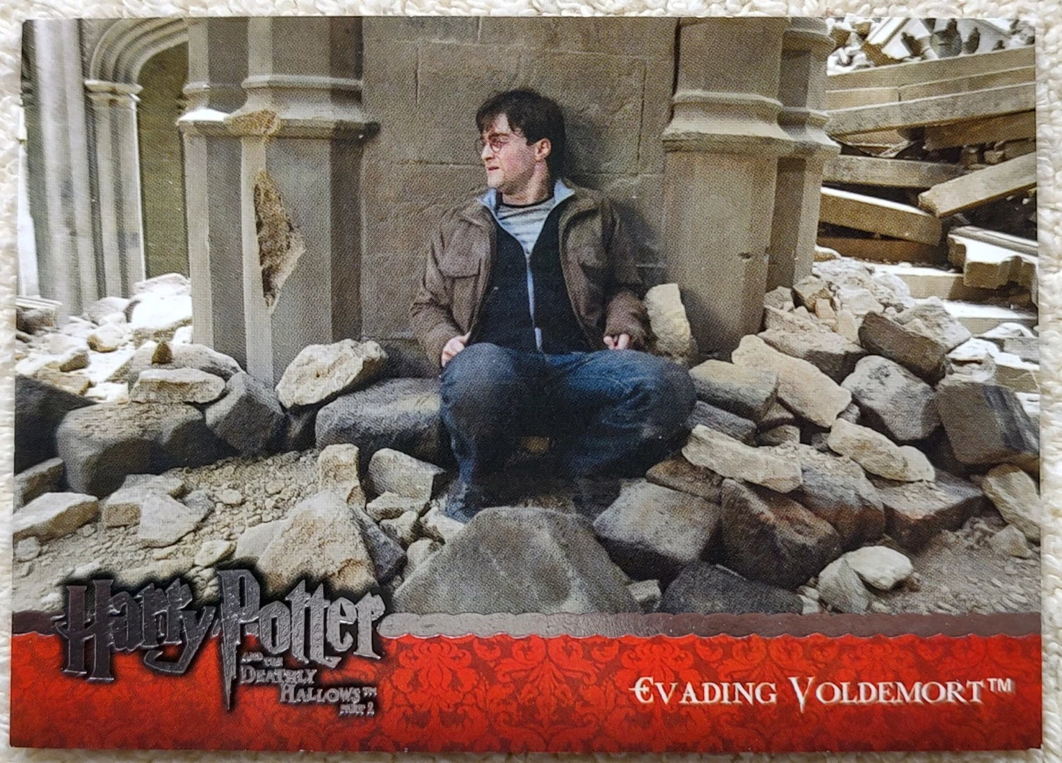 Harry Potter Deathly Hallows - Part 2 Base Card 48 - EVADING VOLDEMORT